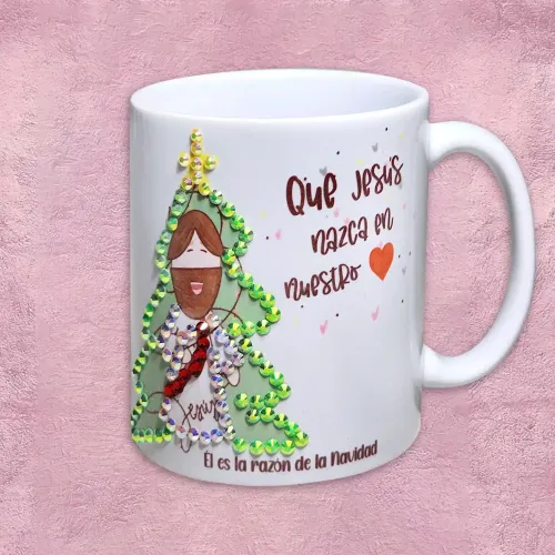 Taza - Jesús navideño