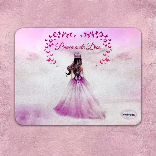 Pad Mouse - Princesa Rosada
